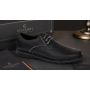 Pantofi barbati casual din piele naturala - Model Negru GKRSPORTN